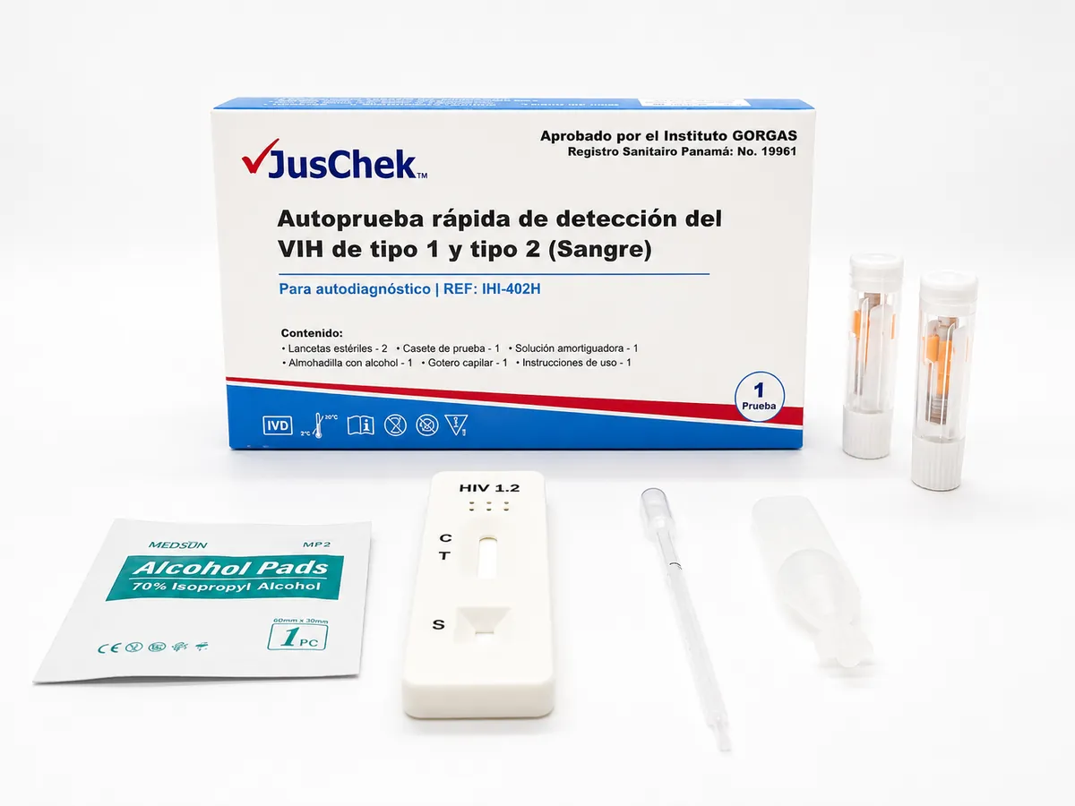 Autoprueba rápida de VIH — cómo usarla en Panamá